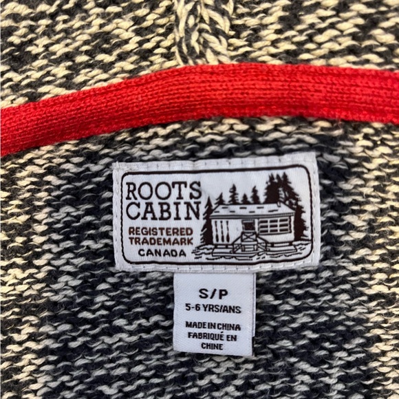 ROOTS - CARDIGAN WITH HOOD - GIRL’S SMALL - Picture 3 of 5